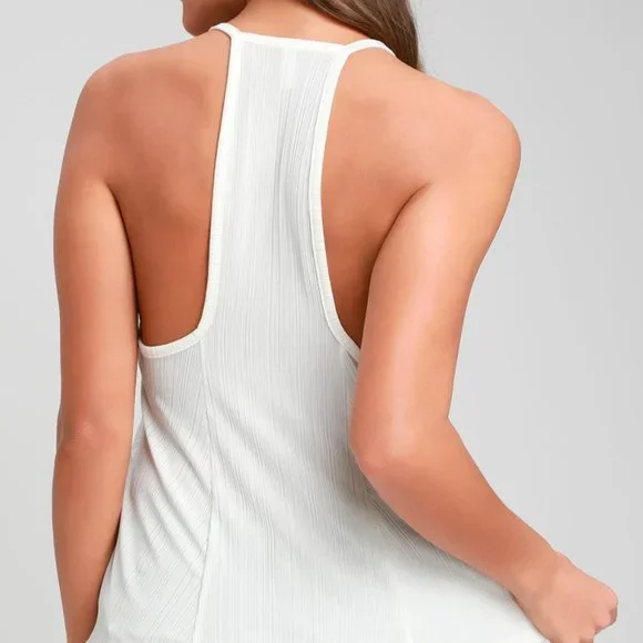 Free People || Sheer Racerback Tank - Picture 2 of 5